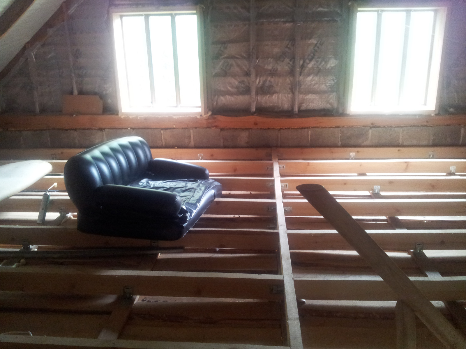 The before interior 