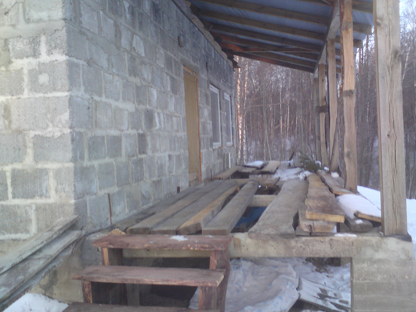 interior before